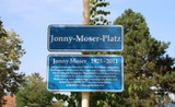 „Jonny-Moser-Platz“ in Parndorf