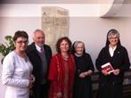Gedenktafel für Maria Stromberger im Kloster Wernberg: Solidarität und Widerstand einer bewundernswürdigen Frau