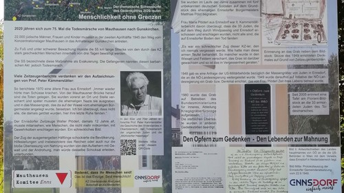 Unterrichtsvorschläge zum Thema "Der Todesmarsch von Mauthausen nach Gunskirchen 1945"