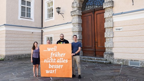 Unterrichtsvorschlag: Als „Adolf Hüttler“ in Salzburg eine vielbeklatschte Rede hielt