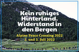 Alpine Peace Crossing - Gedenkwanderung