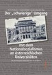 ABGESAGT, neuer Termin wird bald bekannt gegeben: Buchpräsentation: Der „schwierige“ Umgang mit dem Nationalsozialismus an österreichischen Universitäten.  Die Karl-Franzens-Universität Graz im Vergleich