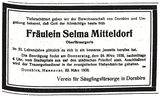 Selma Mitteldorf – die vergessene „Oberfürsorgerin“ von Vorarlberg