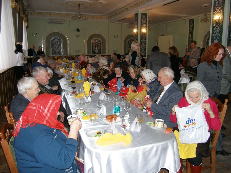 Fest für ehemalige ZwangsarbeiterInnen, die in Ö waren (Rowenki, Dezember 2008)