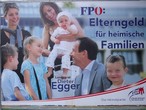 Wahlkampfplakat der FPÖ