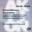 Podiumsdiskussion: Antisemitismus bekämpfen