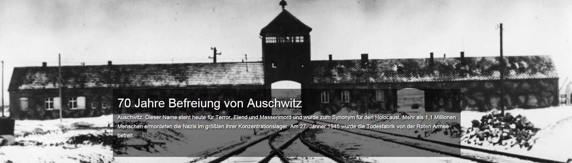 Bericht vol.at zur Befreiung von Auschwitz