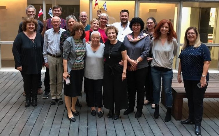 Das israelisch-österreichische Schulbuchkomitee 2018 in Tel Aviv