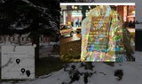 Die Schülerinnen und Schüler verknüpften die 360-Grad-Fotos der Monumente zu einem virtuellen Rundgang durch Wörgl, in den sie neben der Geschichte des Monuments auch ihre eigenen Gedanken und künstlerischen Auseinandersetzungen integrierten (Foto: Screenshot aus dem virtuellen Rundgang).