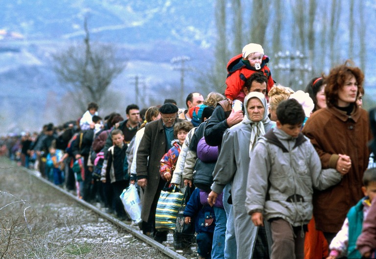 Blace, Mazedonien, 1. März 1999