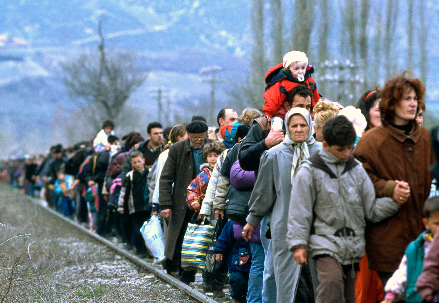 Blace, Mazedonien, 1. März 1999