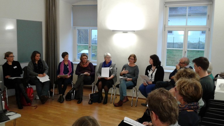 Workshop von Maria Ecker-Angerer: Über „Flucht und Vertreibung" reden