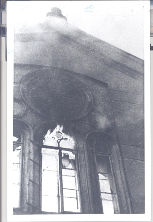 Synagoge in der Großen Schiffgasse 8 im November 1938