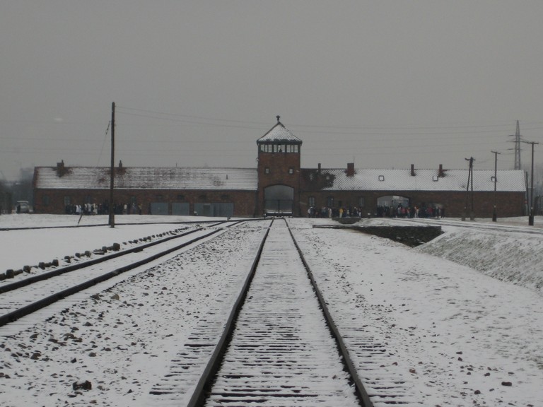 Schülerfoto (Georg Kiraly) Auschwitz, 2009