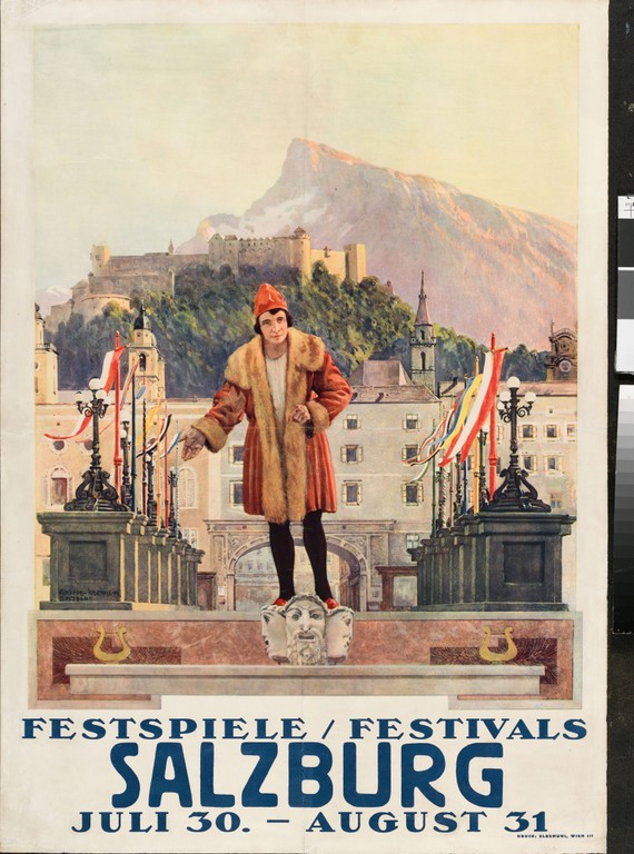 Festspiele Plakat, 1931 (c) ASF Photo Ellinger