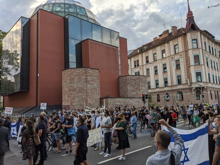 Solidaritätskundgebung in Graz, 23.8.2020 (© Gerald Lamprecht)