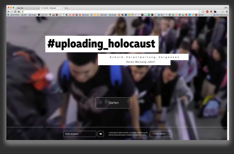 #Uploading_Holocaust - Schulklassen sind zum Mitmachen eingeladen