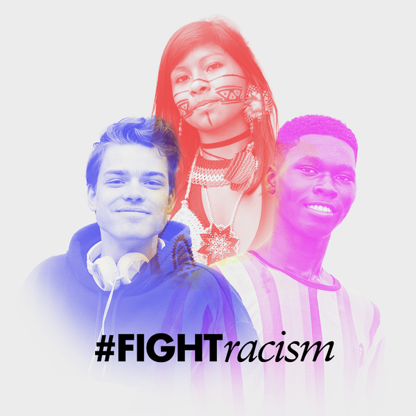Mit dem Hashtag FightRacism ruft die UN dazu auf, sich gegen Intoleranz und Rassismus zu verbinden.