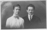 Maria und Max Blum, die Eltern, um 1920