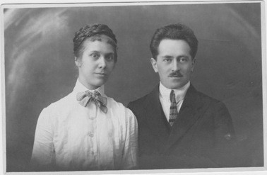Maria und Max Blum, die Eltern, um 1920