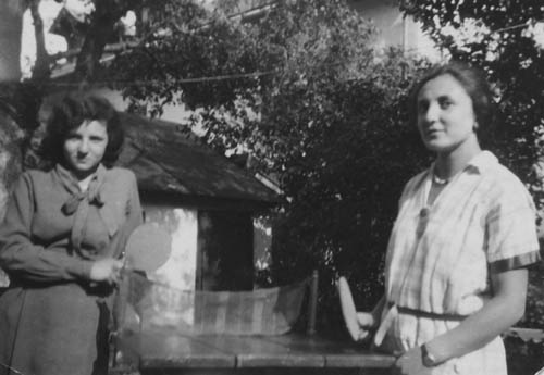 Gundl und Selma Steinmetz. Kaltenleutgeben, Sommer 1930. Foto: Privatbesitz (via doew.at)