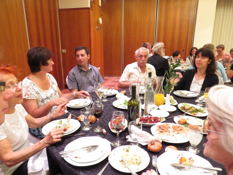 Treffen mit den ehemaligen ÖsterreicherInnen im Hotel Rimonim (Jerusalem)