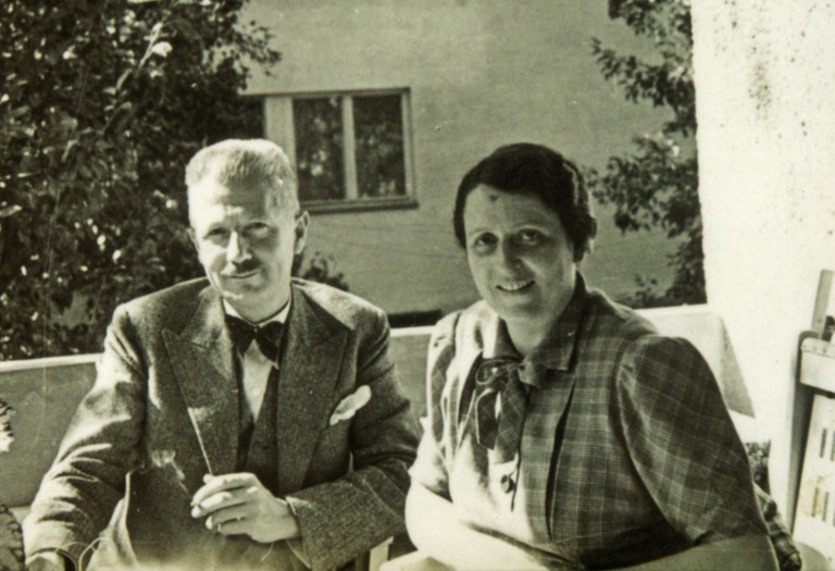 Mordopfer Wilhelm Bauer mit Ehefrau (Foto Niko Hofinger)