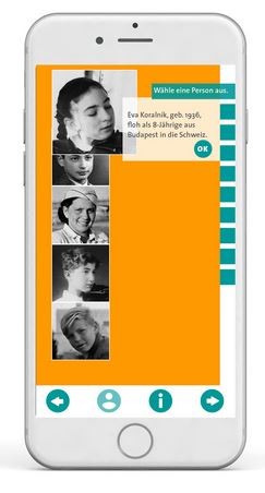 Die App „Fliehen vor dem Holocaust. Meine Begegnung mit Geflüchteten“ erschließt Jugendlichen über das Medium Film einen Zugang zu historischen Fluchterfahrungen