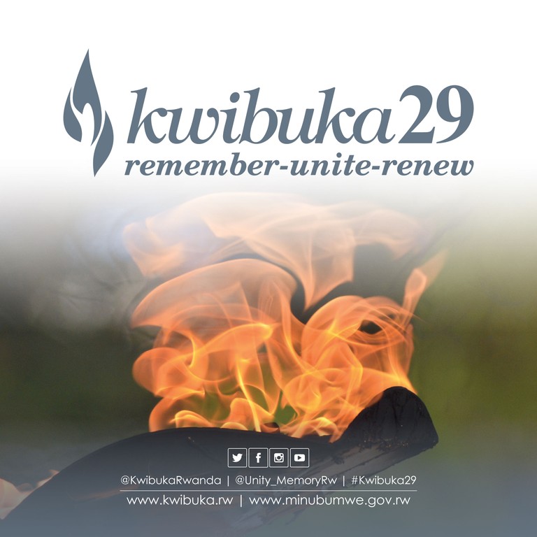 Kwibuka heißt „erinnern" in Kinyarwanda, der Sprache Ruandas und beschreibt das jährliche Gedenken an den Völkermord von 1994 an der ethnischen Gruppe der Tutsi (Foto: www.kwibuka.rw).