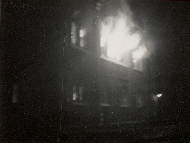 Brand der Grazer Synagoge, 1938