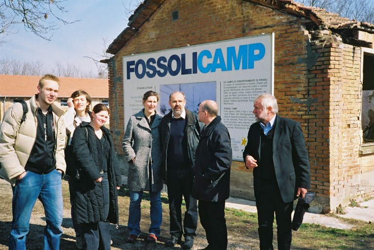 Besuch  der Gedenkstätte Fossoli/Italien