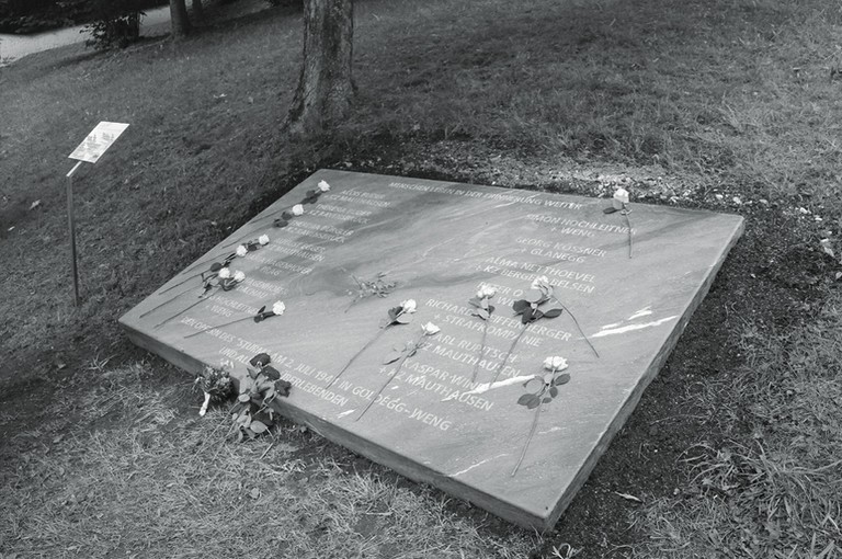 Gedenkstein für die Opfer des "Sturm" am 2. Juli 1944 in Goldegg-Weng