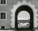 Bau der Wohnanlage Spallerhof 1939