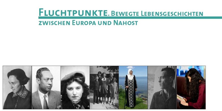 Das Material „Fluchtpunkte. Bewegte Lebensgeschichten zwischen Europa und Nahost“ stellt sieben exemplarische Lebensgeschichten mit Flucht- und Migrationserfahrungen vor. 