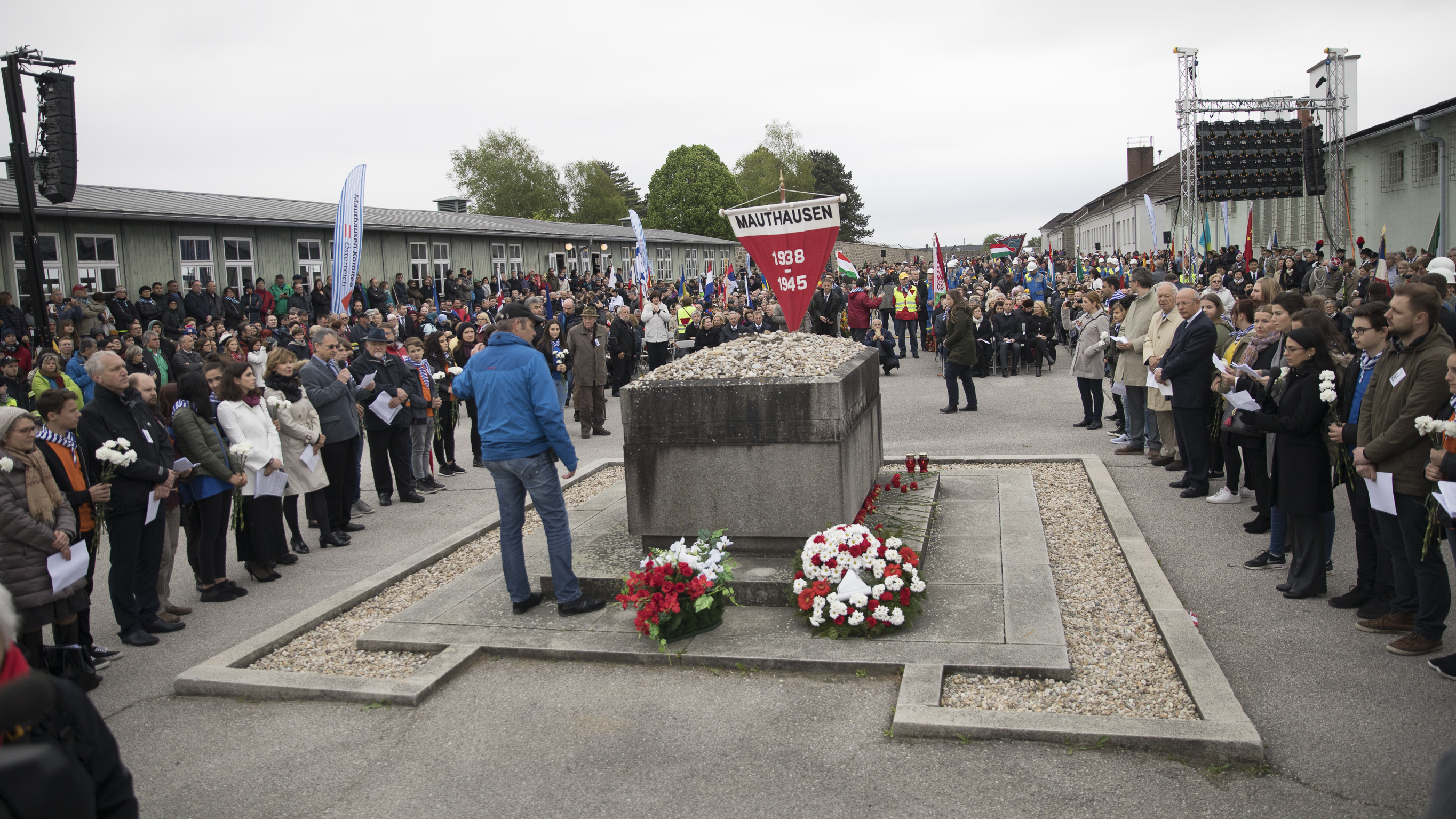 Internationale Befreiungsfeier (Foto: Sebastian Philipp, Mauthausen Komitee Österreich)