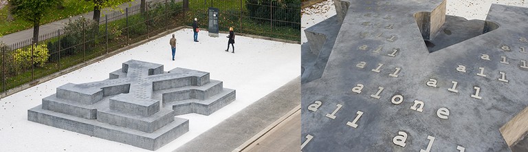 Das Denkmal für die Verfolgten der NS-Militärjustiz wurde 2014 in Wien eröffnet.