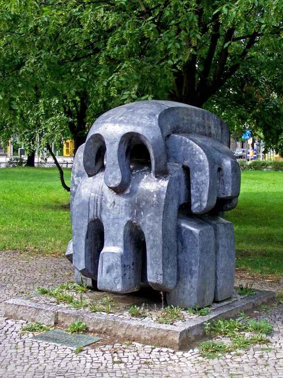 Treblinka-Denkmal in Berlin. 