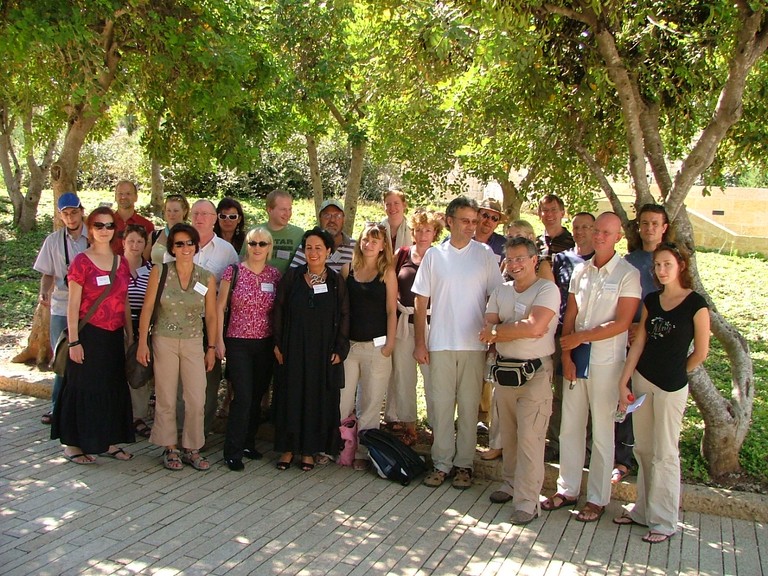 12. Seminar (Akademielehrgang). Die Seminargruppe in Yad Vashem (Foto H. Werber)