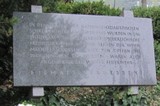 Am 5. November 1984 wurde im Wiener Donaupark ein Gedenkstein für die auf dem ehemaligen "Schießplatz Kagran" hingerichteten Wehrmachtsoldaten und Feuerwehrleute errichtet. (© WienWiki)
