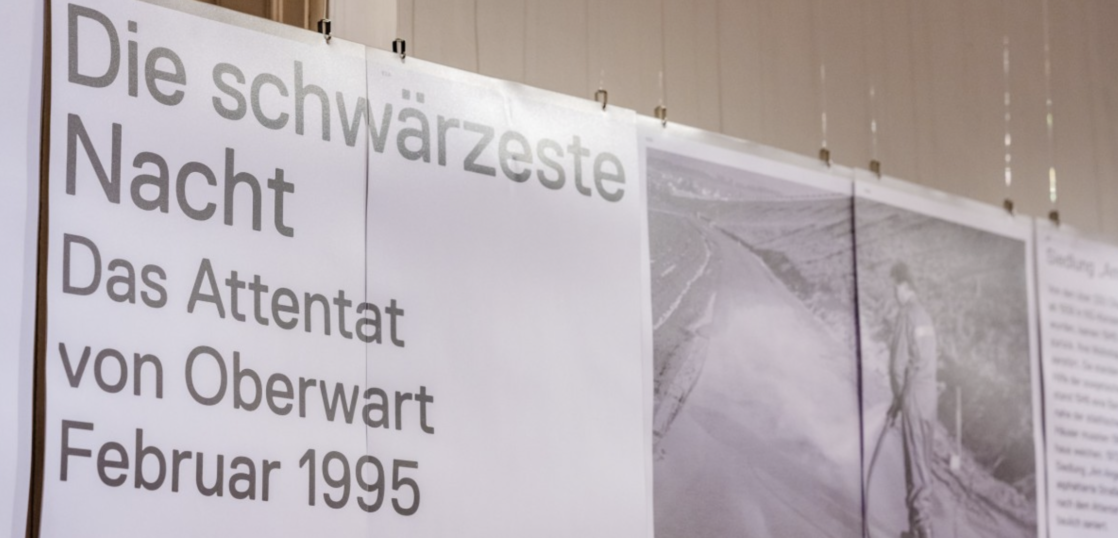 Ausstellung "Man will uns ans Leben" Bomben gegen Minderheiten 1993-1996. (c) Foto: Kollektiv Fischka/Kramar/Volkskundemuseum Wien