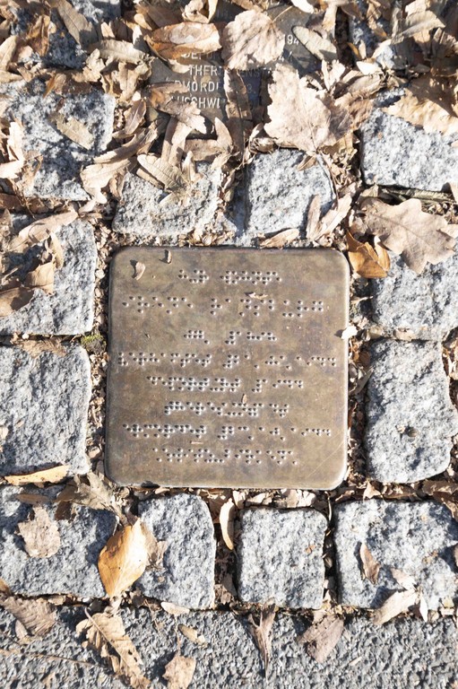 Stolperstein_Irene_Ransburg, CJS Graz