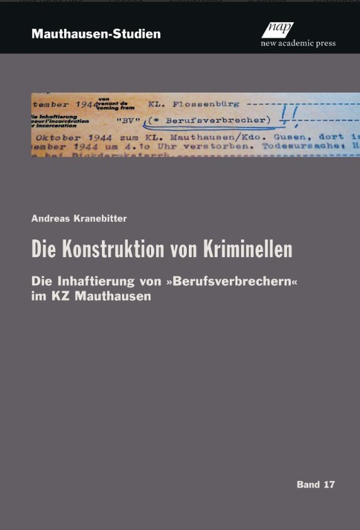 Andreas Kranebitter: Die Konstruktion von Kriminellen