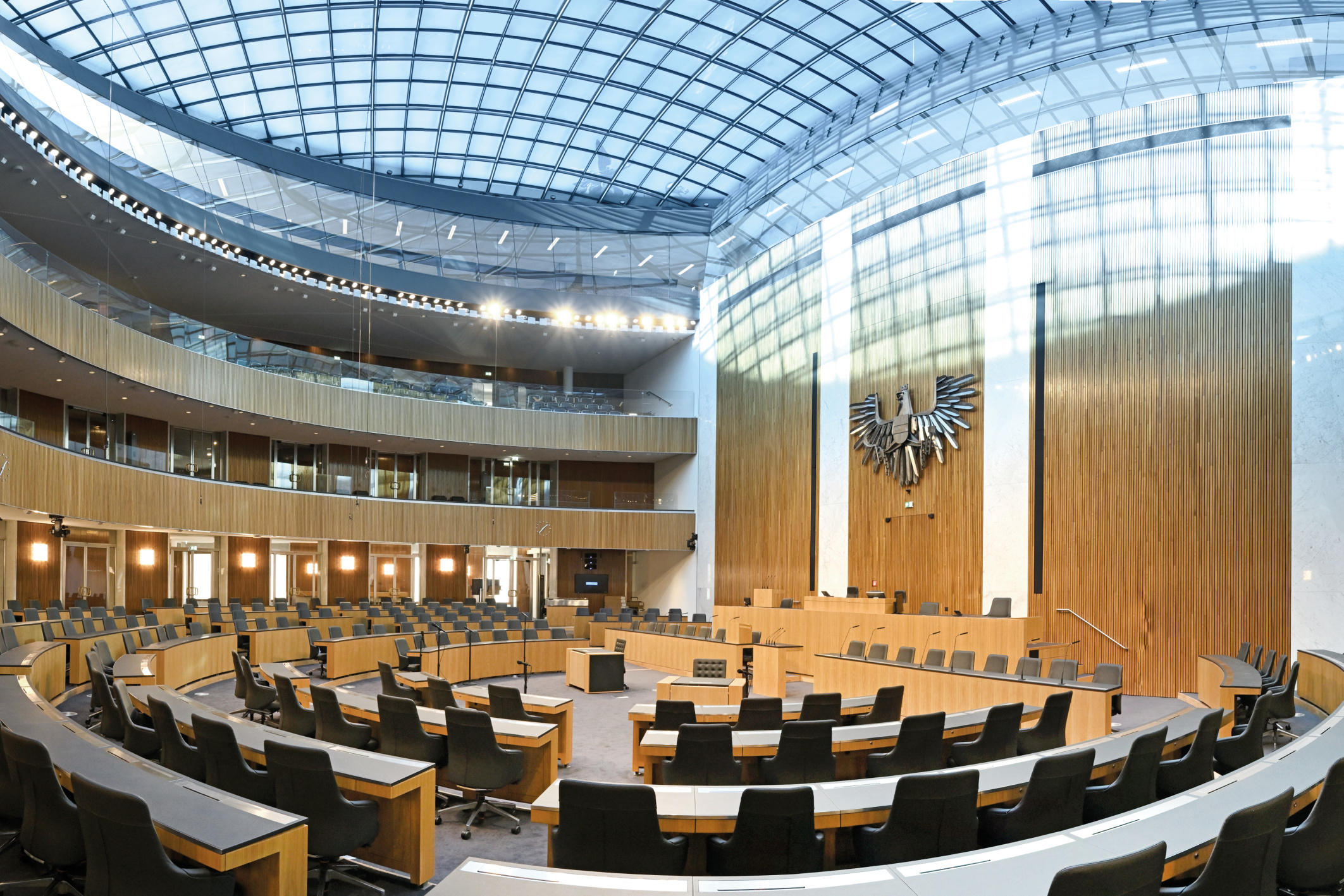 Der Naitonalratssaal, Foto: Parlamentsdirektion / Johannes Zinner