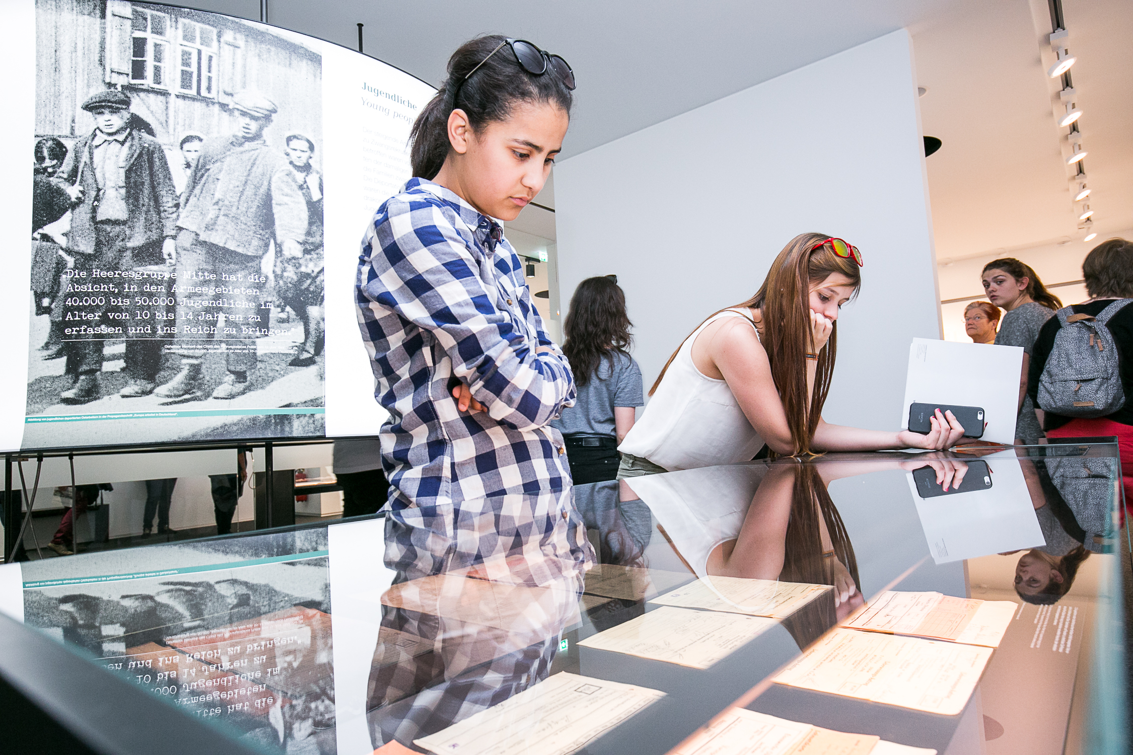 Projektführungen im Zeitgeschichte MUSEUM der voestalpine (Foto: Zeitgeschichte MUSEUM voestalpine)